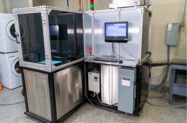 Compressor calorimeter test equipment