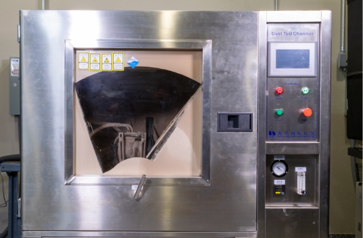 Sunair custom dust test chamber