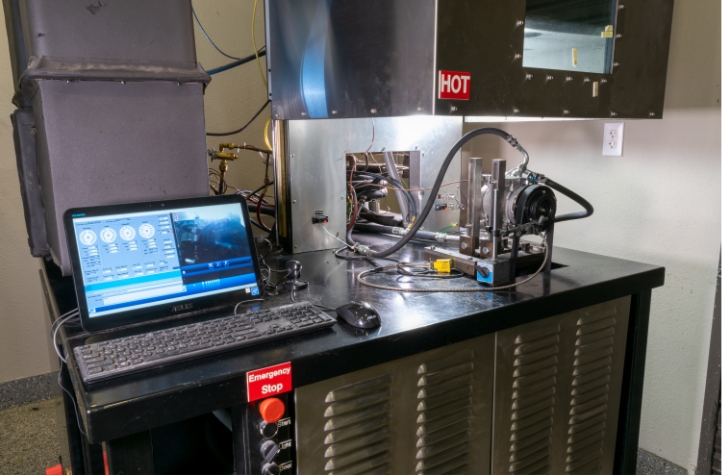 Compressor endurance test machine
