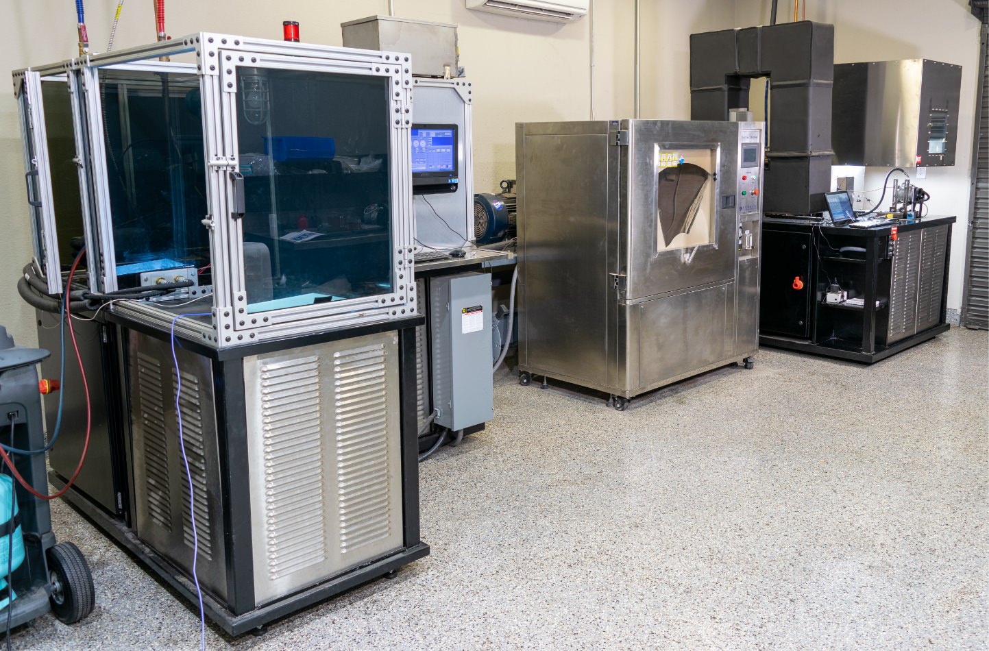 Sunair compressor testing machines